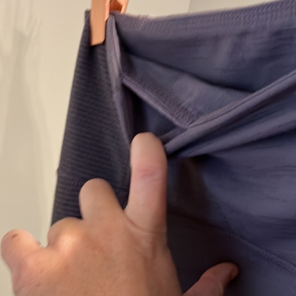 Zella Sporty Splice High Waist Crop Leggings - Picture 6 of 6